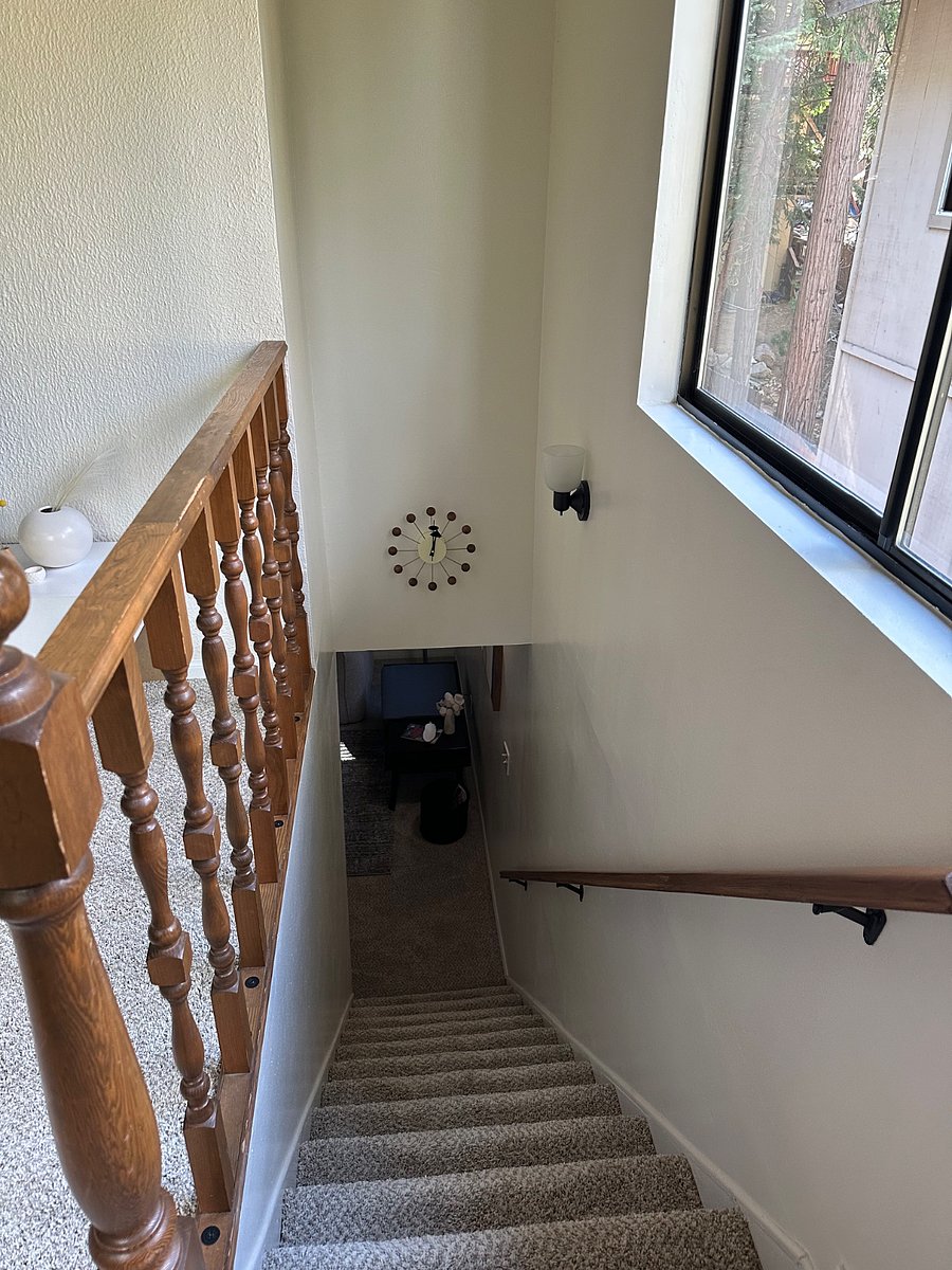 Carpeted Interior Stairs