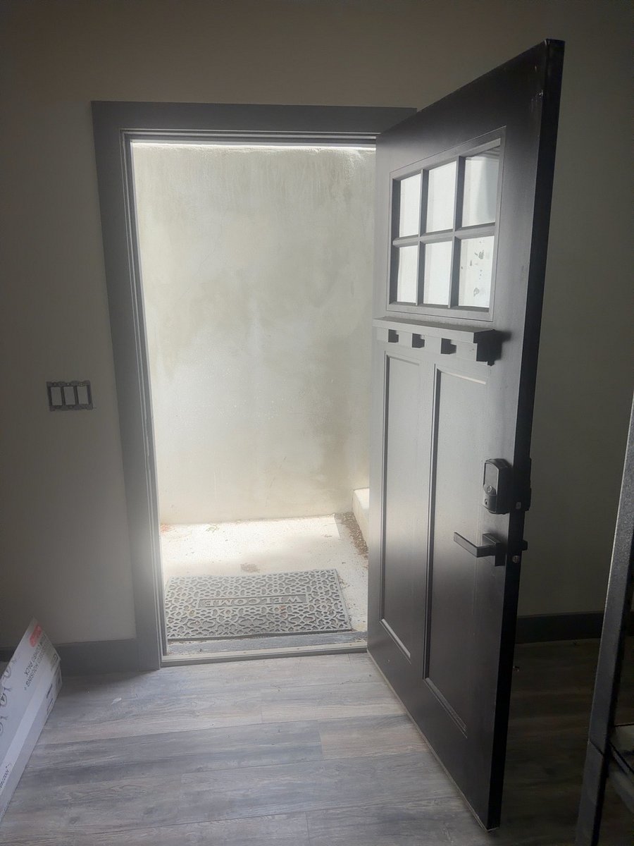 Front Door - natural light!