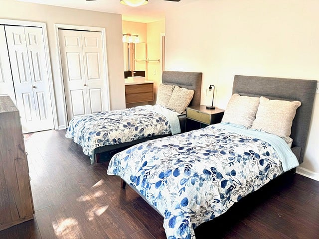 3rd bedroom with (2) twin beds