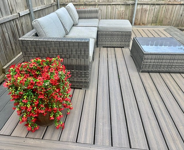 Trex deck