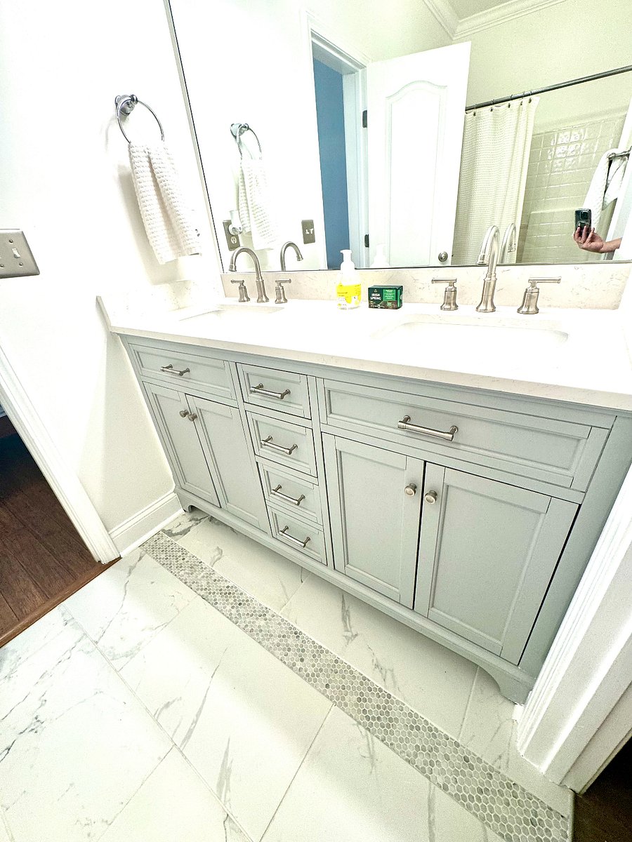 Master bathroom suite