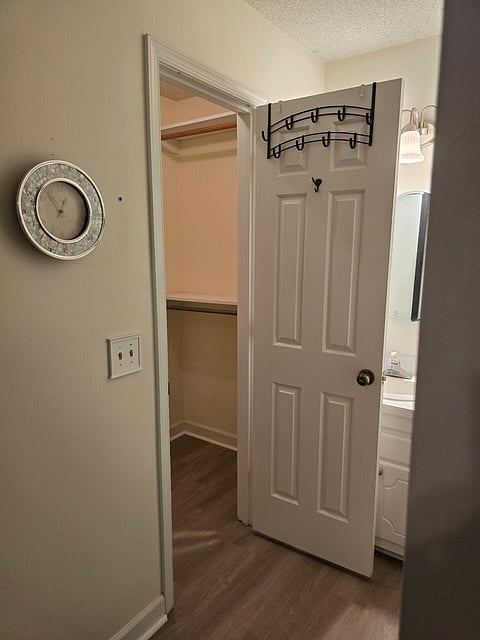 Master bedroom closet
