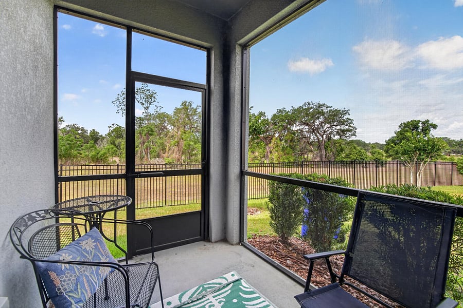 Screened Back Patio