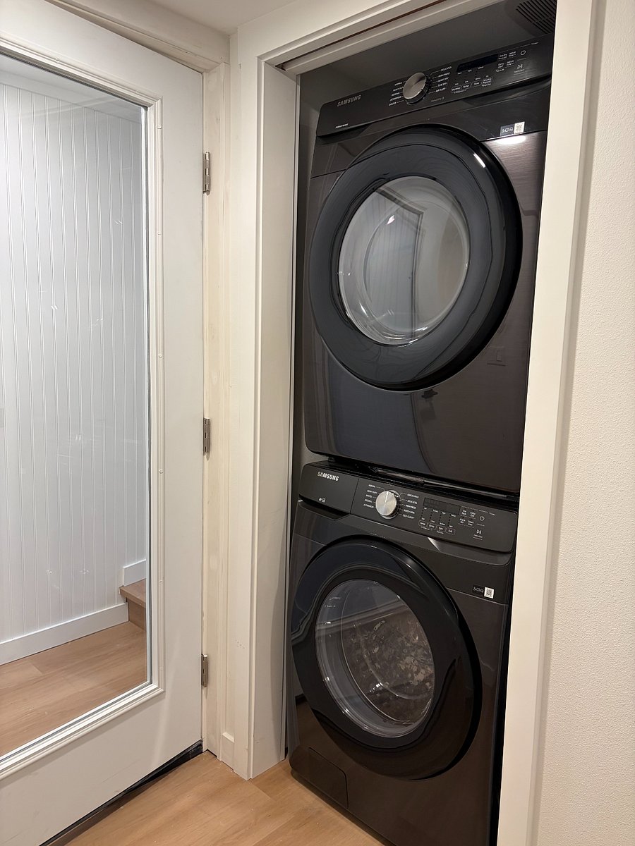 In-unit washer and dryer