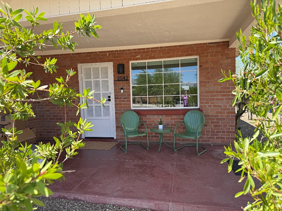 Front patio