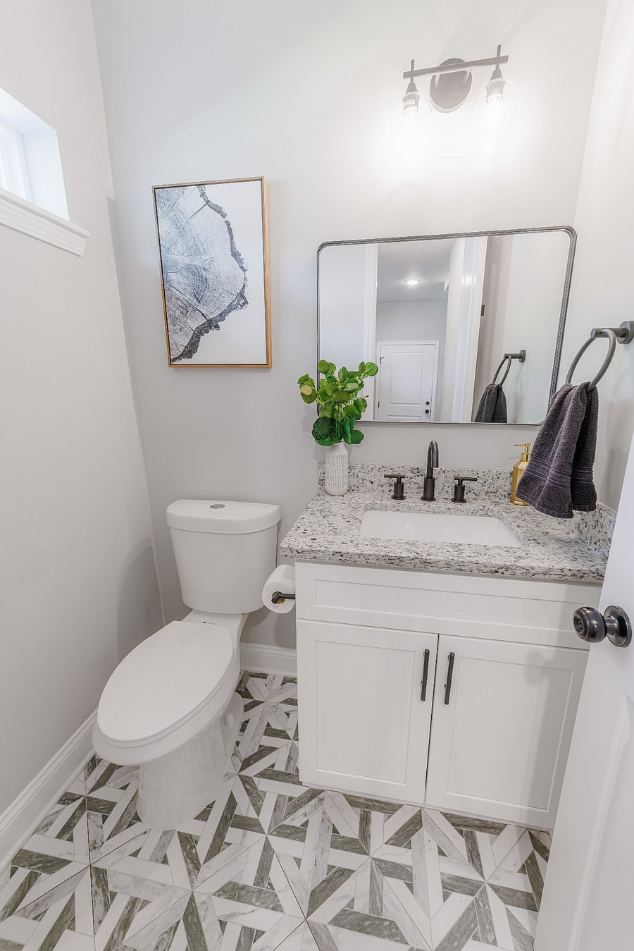 Half Bath -- downstairs