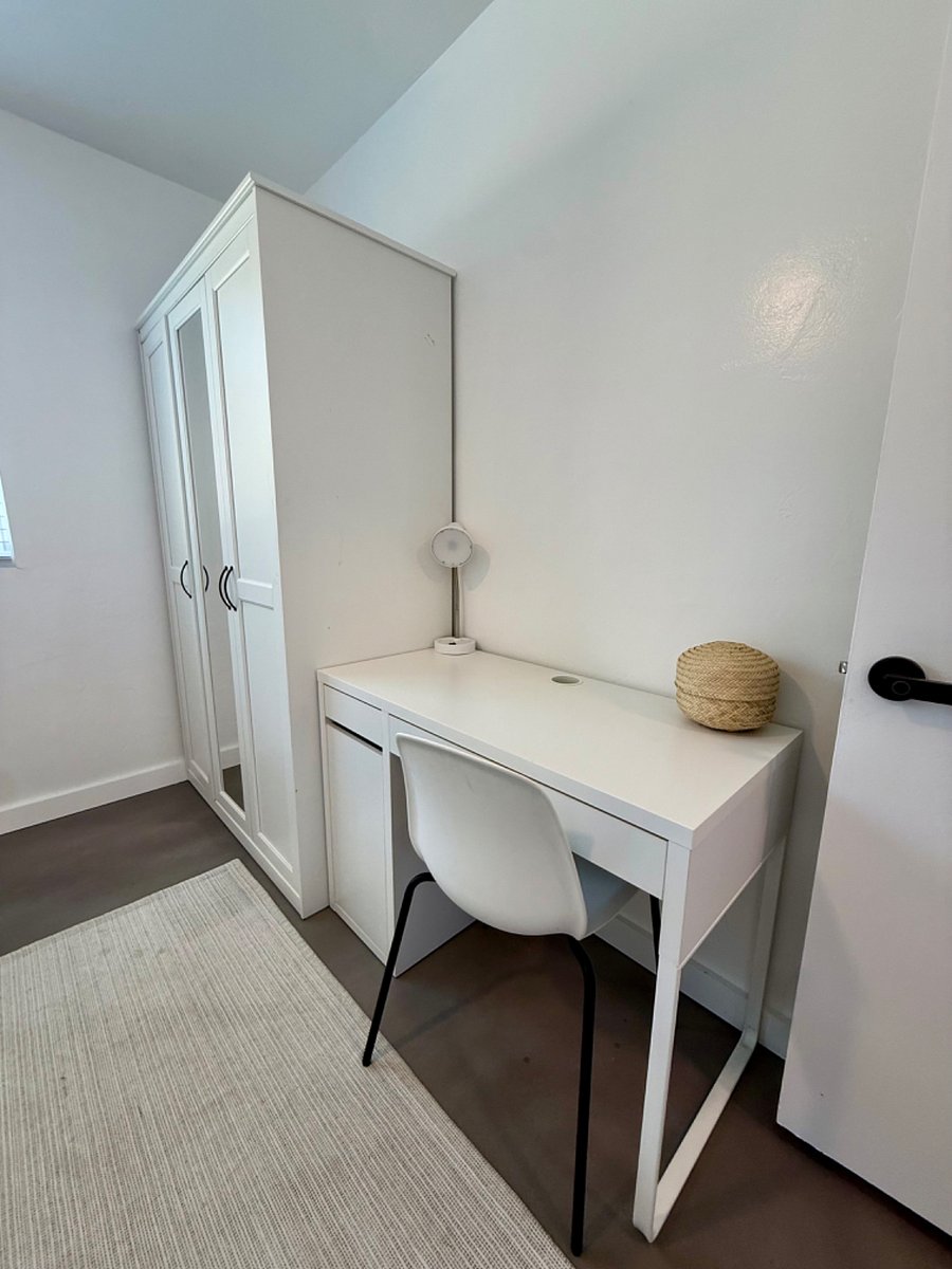 Room #1 Desk and Closet