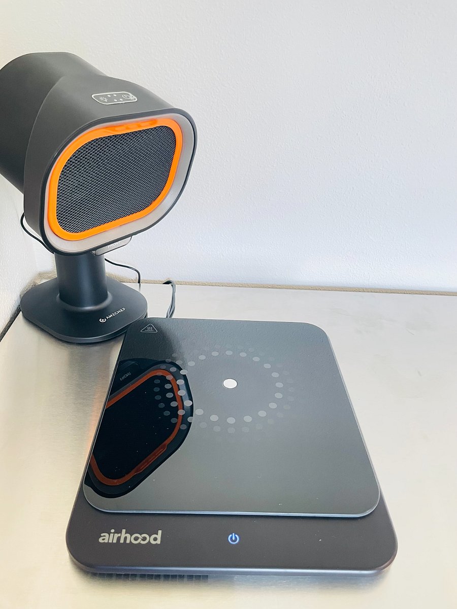 Induction oven and portable fan