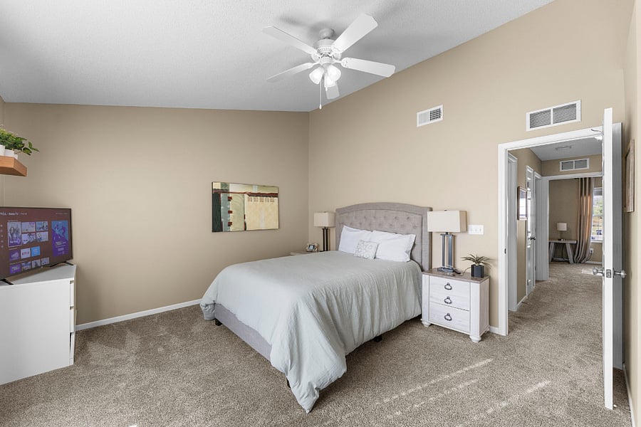 Smart tv in each bedroom
