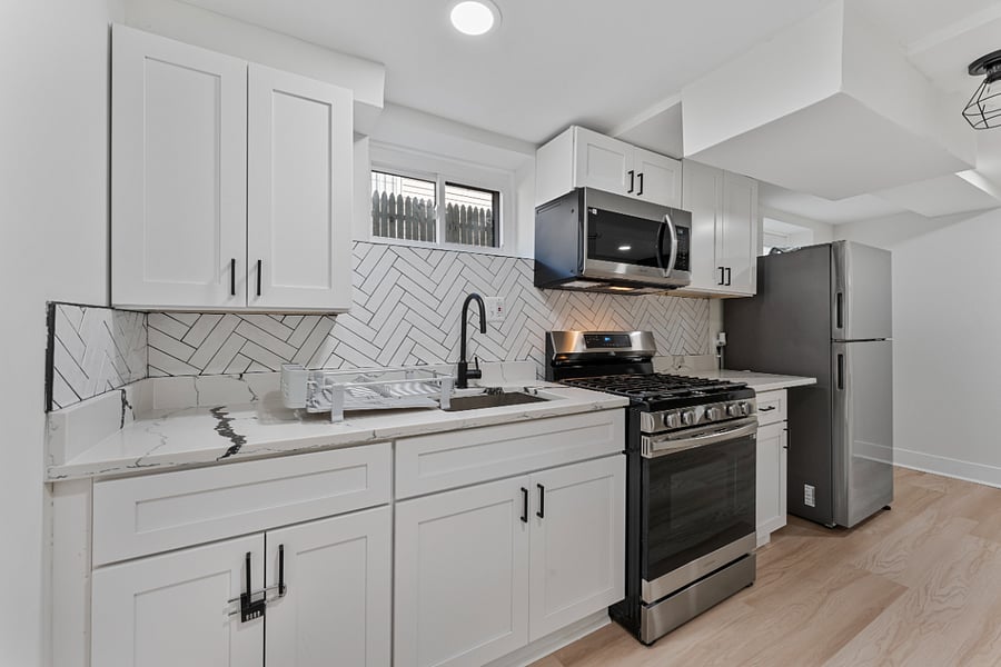 Basement kitchen