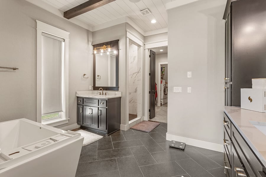 Master bathroom