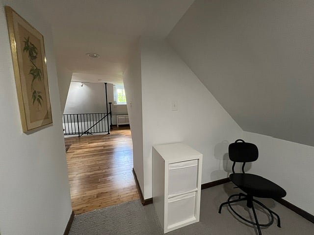 Hall from kitchen to bedroom/entertainment area
