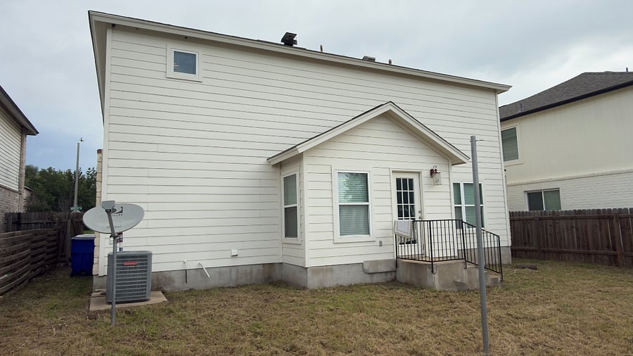back of the house