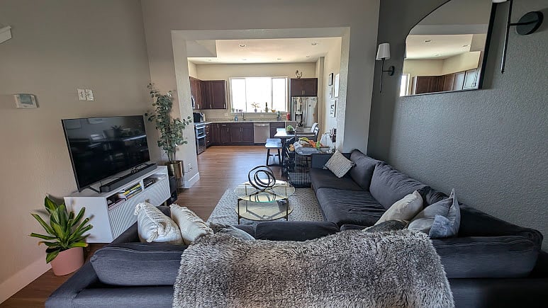 Living Room and Kitchen