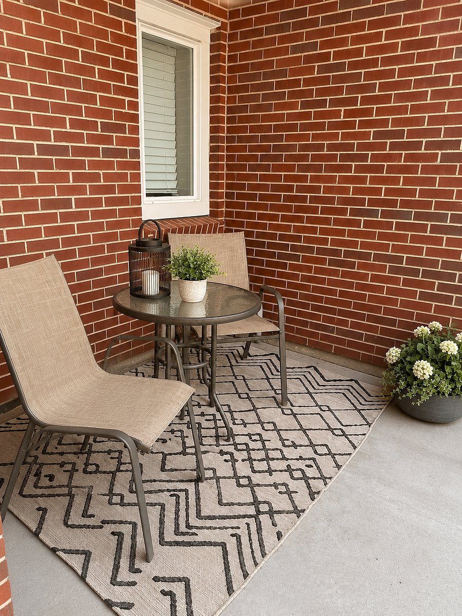 1st outdoor patio 