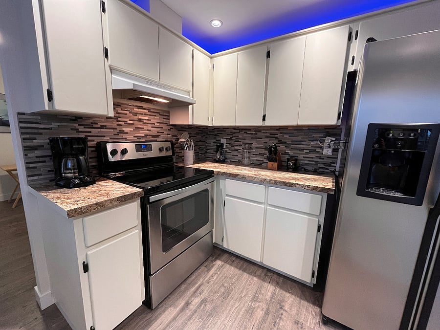 Brand new stove and coffee maker