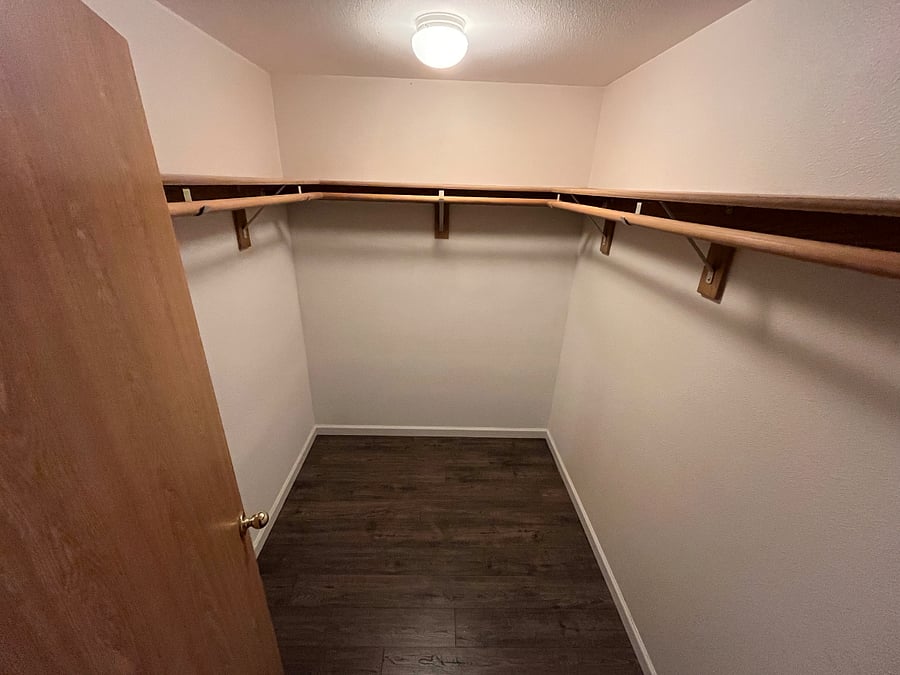 Master closet