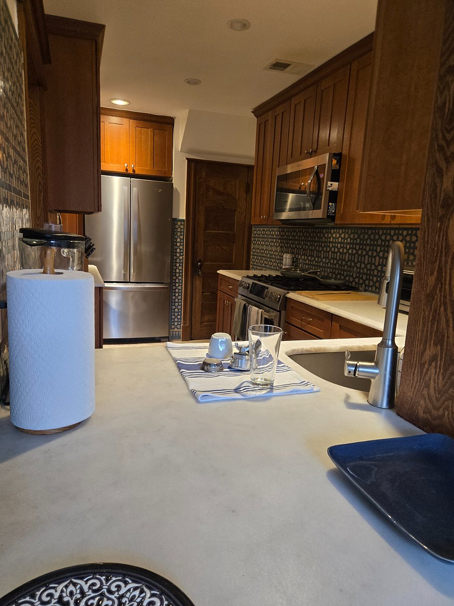 kitchen from enclosed back porch