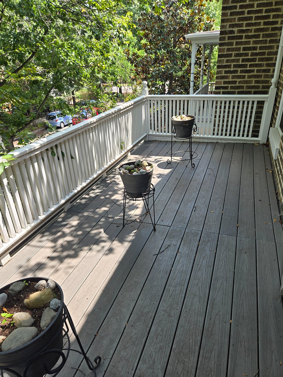 upstairs front porch