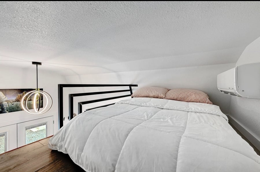 Lofted bed