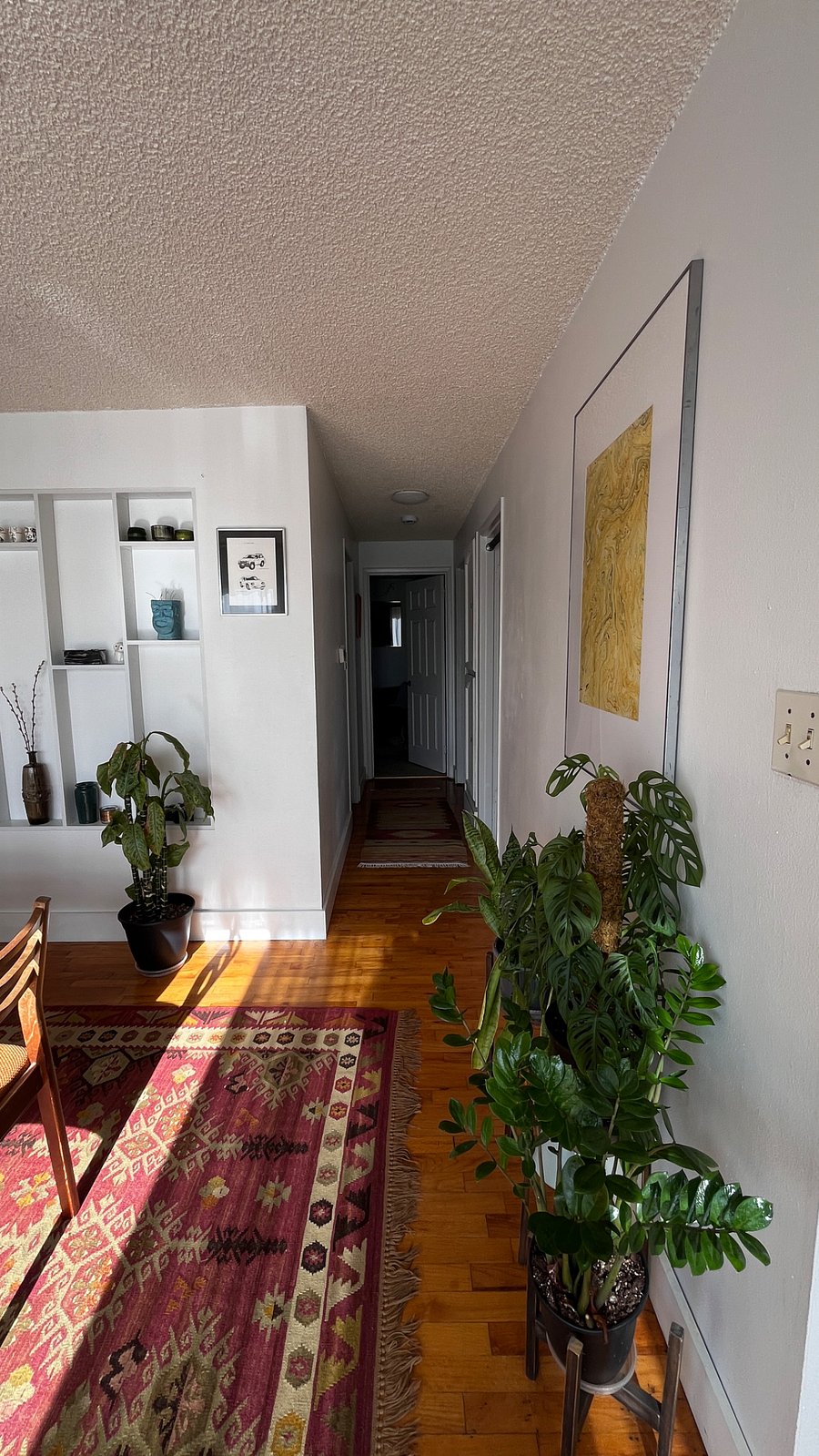 Private bedroom at end of hall