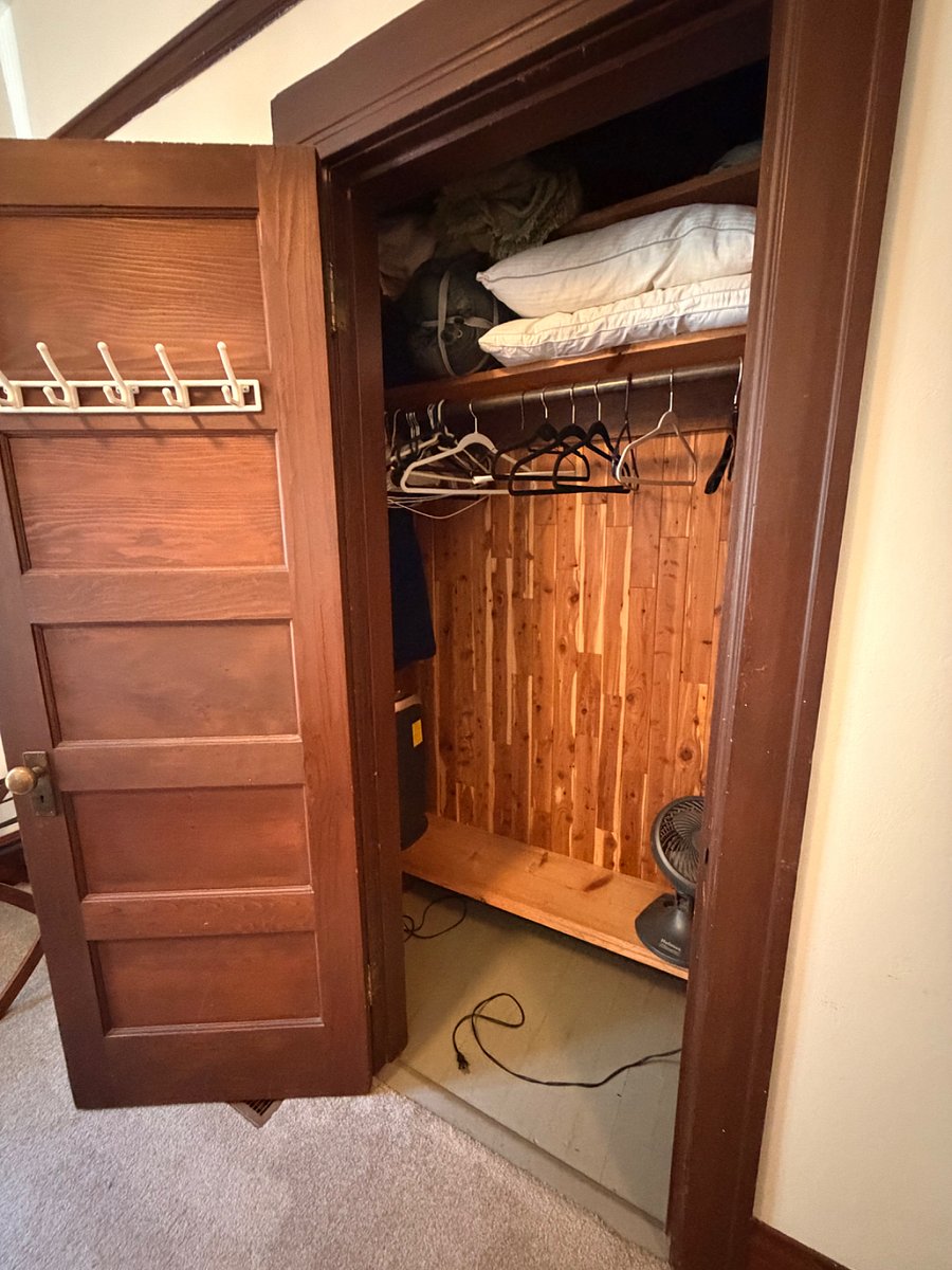 Plenty of closet space