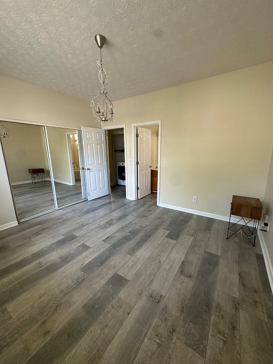 Master bedroom with own bath. 