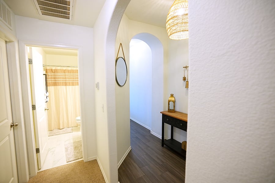 Private Bath off the King Bedroom.