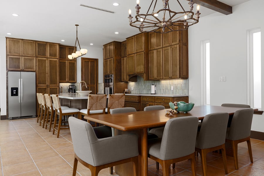 Kitchen and Dining Area