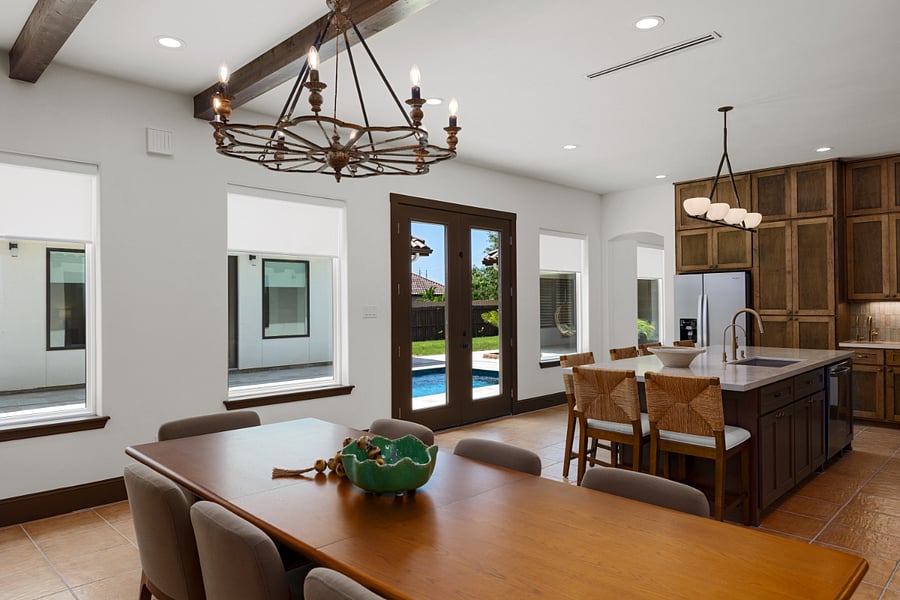 Kitchen and Dining Area