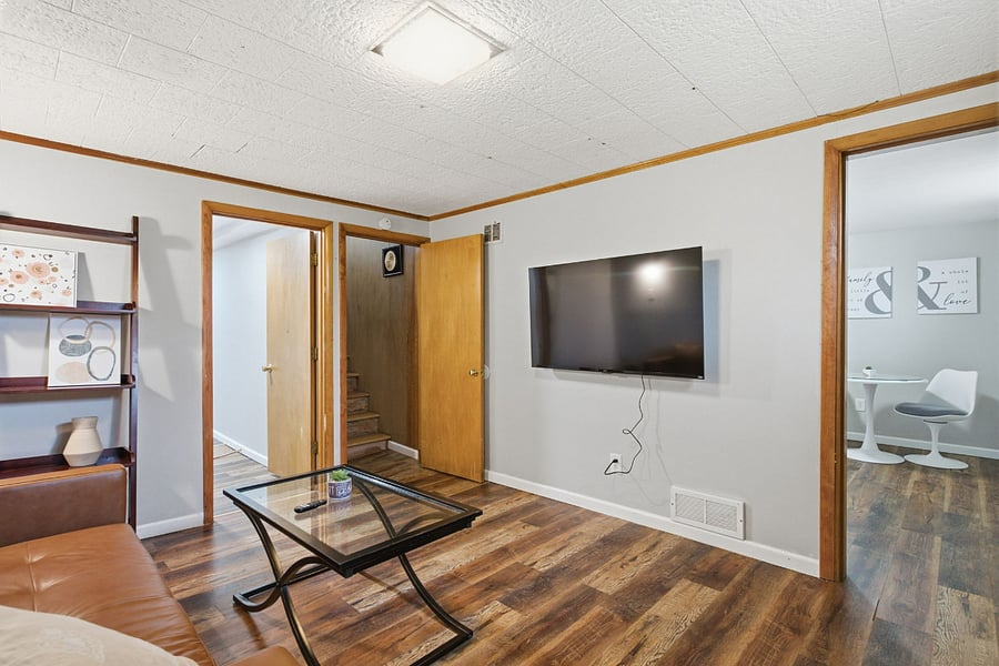 office/work out  room in basement  