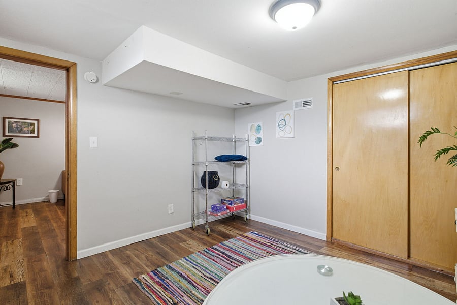office/work out  room in basement 