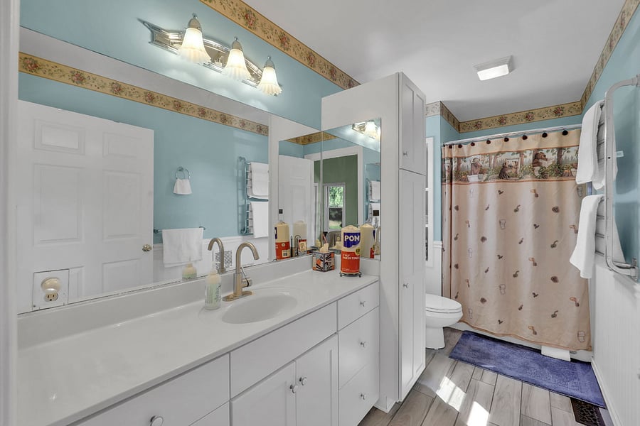 Master bathroom 