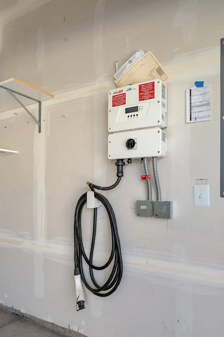 Garage - EV charging