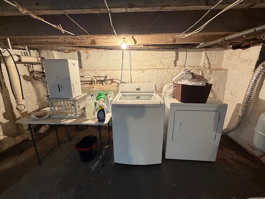 Basement Laundry Area