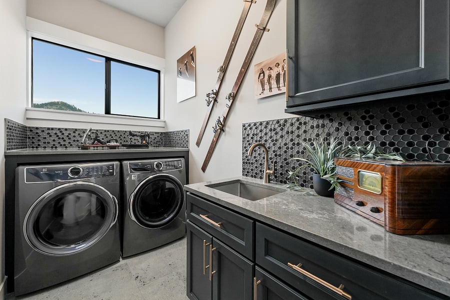 Laundry Room with Iron & Ironing Board