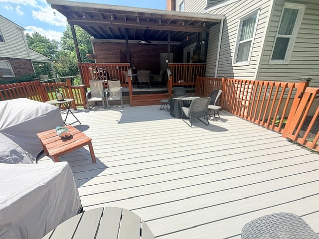 Lower Outside Deck Area