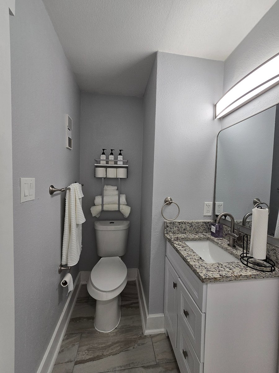 Your guest bathroom is stocked with everything you need!