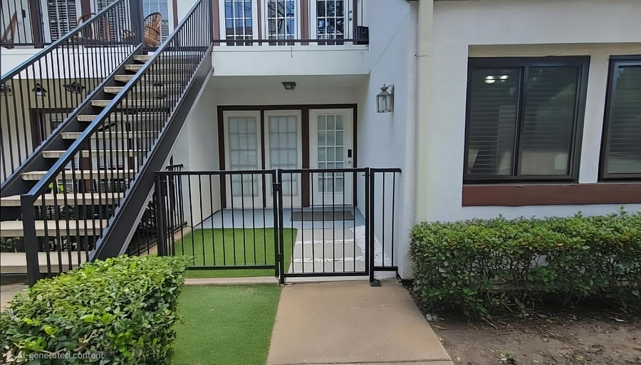 A private yard for you and your pets!
