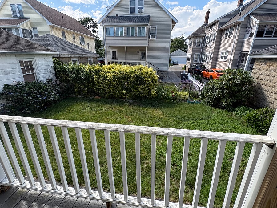 Shared back yard