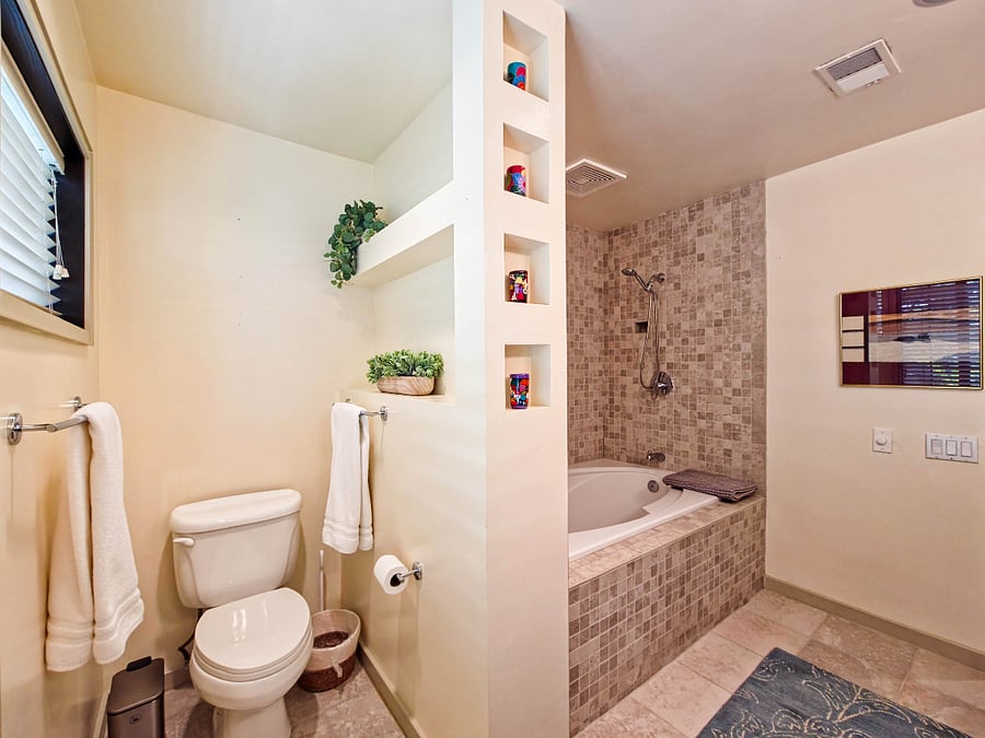 Primary bathroom.