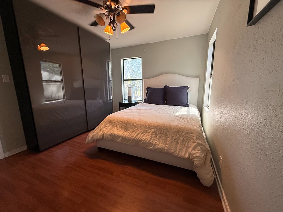 Bedroom 2 - large storage cabinet