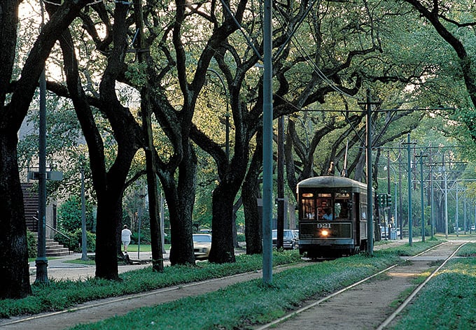 Catch the streetcar two blocks away! 