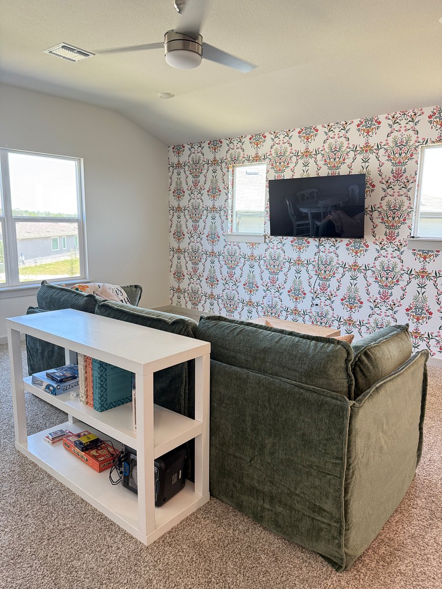 Upstairs family room