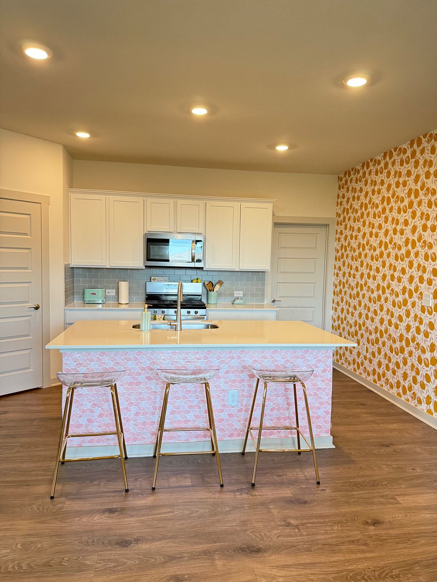 Kitchen with appliances and dishes