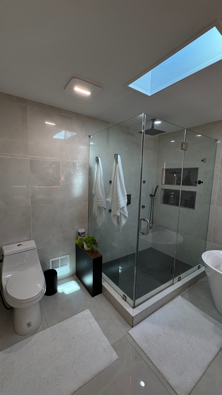 Master bathroom shower