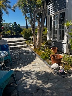 patio area