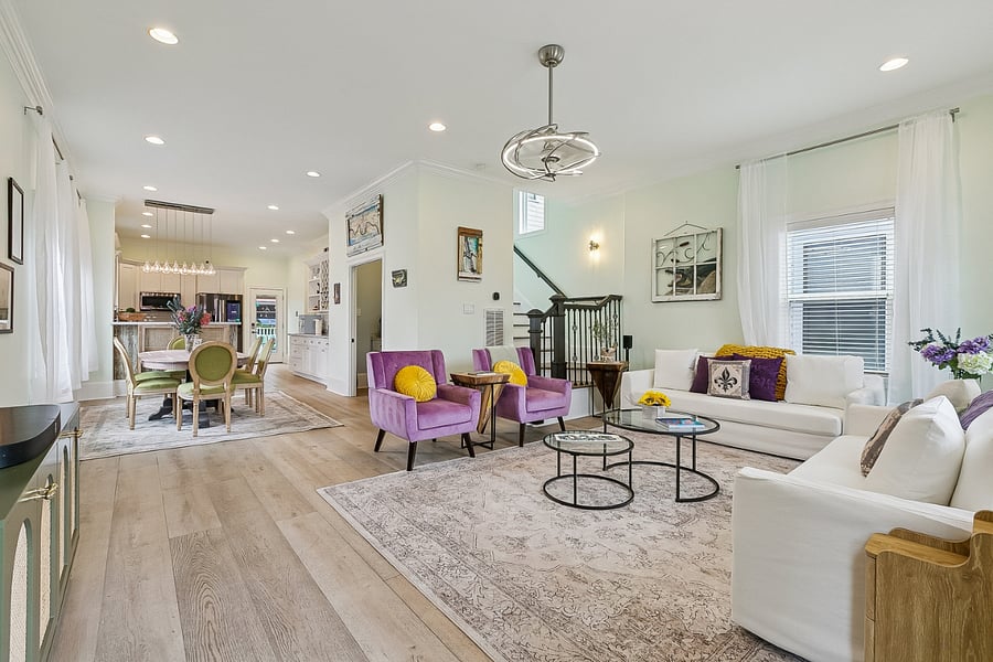 Open floor plan