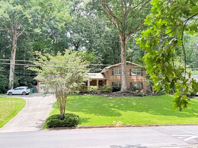 View of home from the park