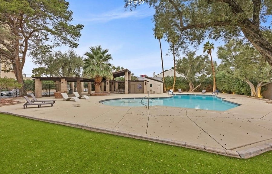 Beautiful community pool right down the street